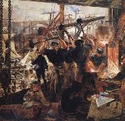 William Bell Scott Iron and Coal Sweden oil painting reproduction